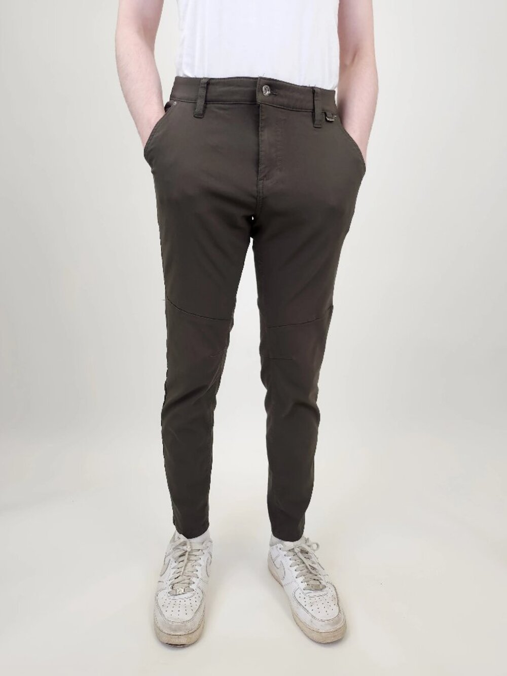 Projek Raw Military Green Comfort Waist Chino
